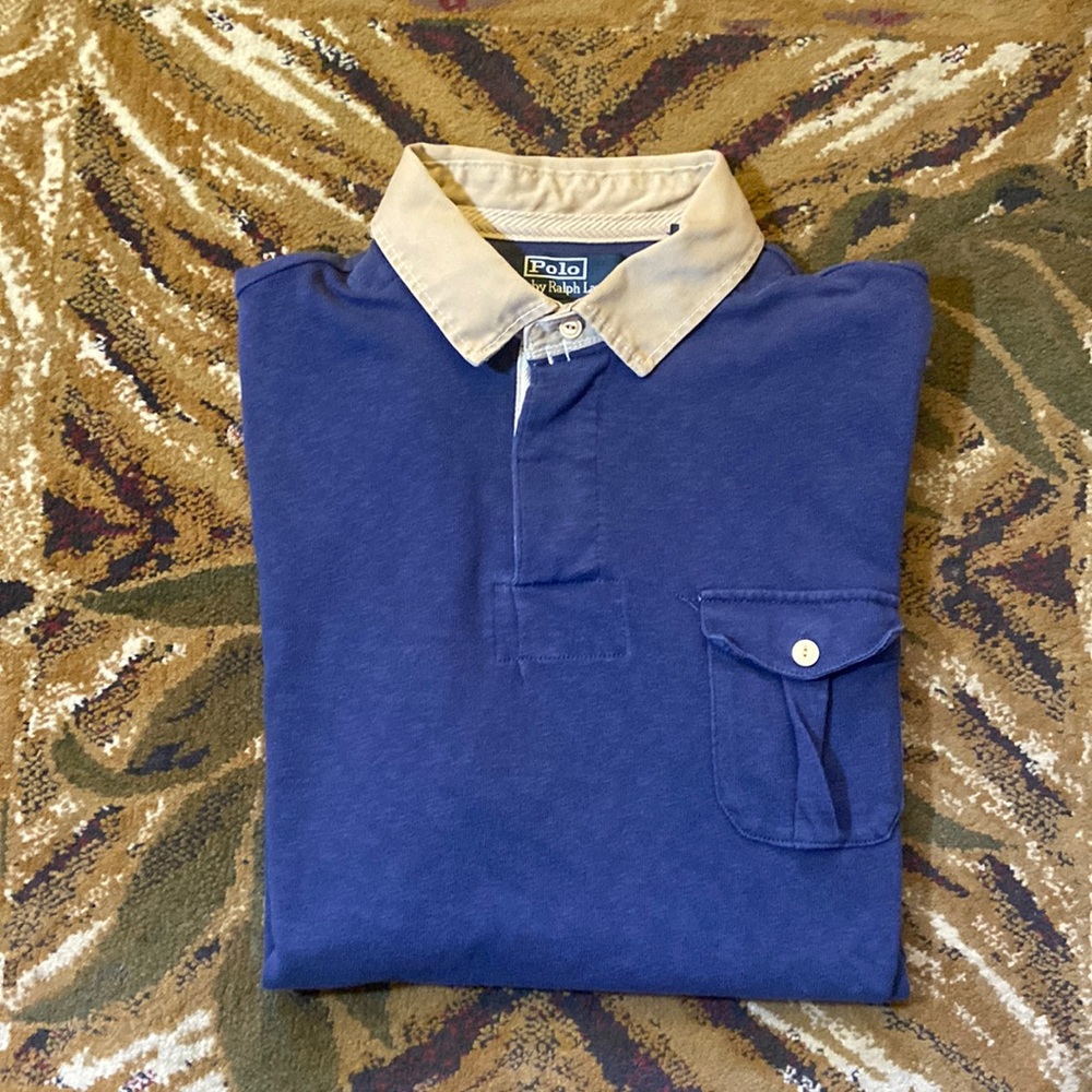 Ralph Lauren navy blue Polo shirt
